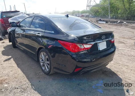2014 Hyundai Sonata Se z USA, uszkodzony, nr VIN 5NPEC4AC3EH890887